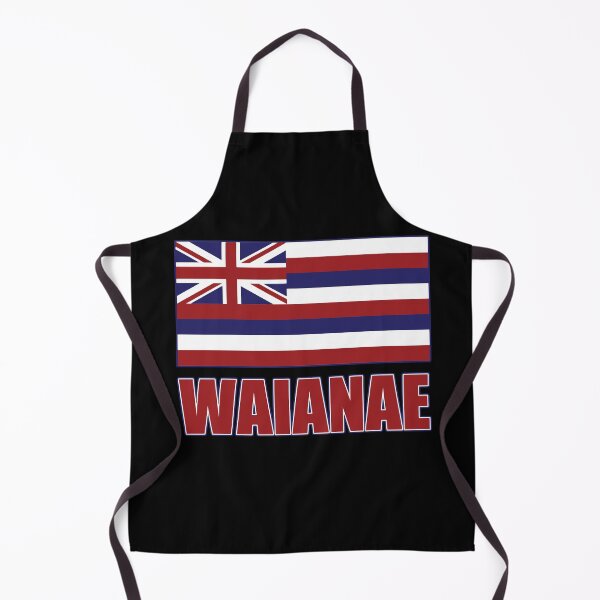 Item preview, WAIANAE Hawaii Hawaiian Flag, Hawaii 96792 designed and sold by LocalKineStuffs.