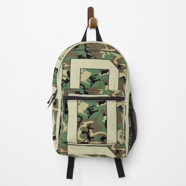 Item preview, Letter "D" Military Camo Stencil font designed and sold by 65 MCMLXV.