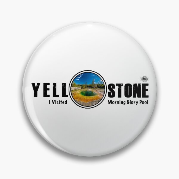 Item preview, I Visited Morning Glory Pool, Yellowstone National Park - Morning Glory designed and sold by SmyrnaBuffalo.