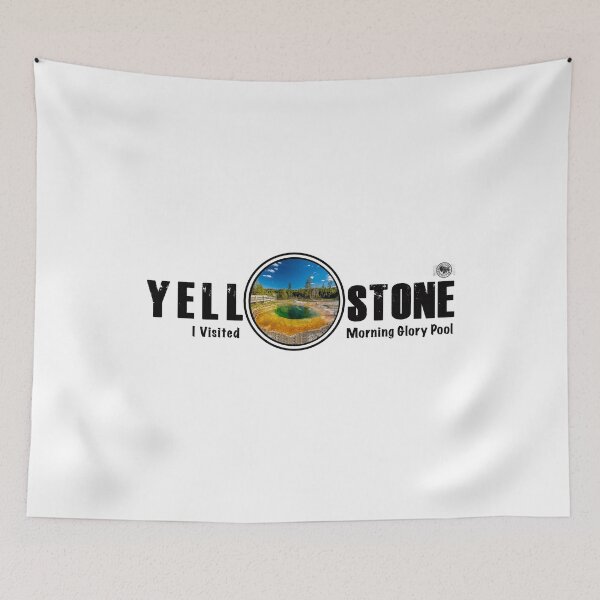 Item preview, I Visited Morning Glory Pool, Yellowstone National Park - Morning Glory designed and sold by SmyrnaBuffalo.