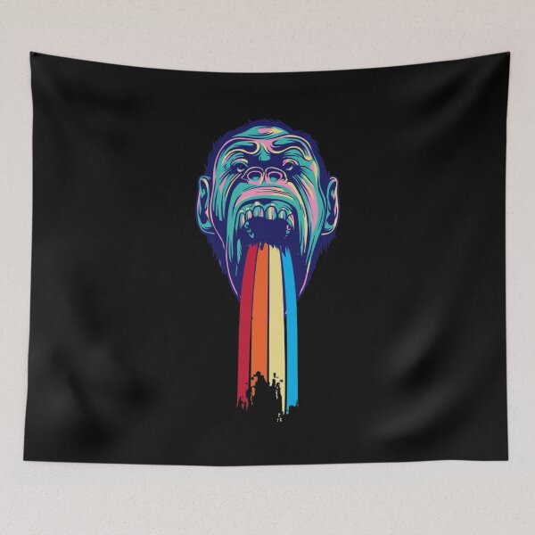Item preview, Monkey Rainbow Puke designed and sold by DNBotha.