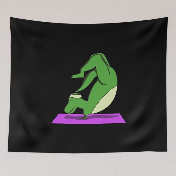 Item preview, Yogasaurus yoga gift idea designed and sold by Argentini.