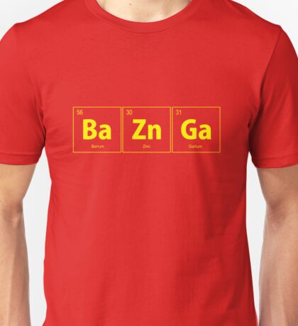 bazinga shirt periodic table