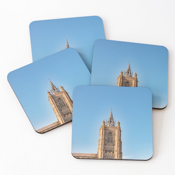 Item preview, St Peter Mancroft church spire against a bright blue sky in the city of Norwich in Norfolk designed and sold by yackers1.