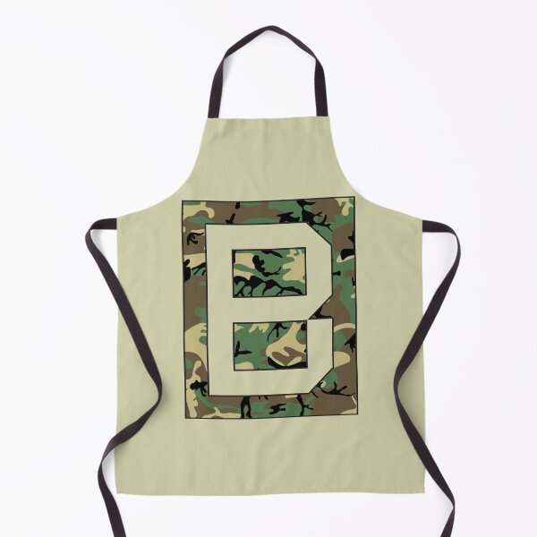 Item preview, Letter "B" Military Camo Stencil font designed and sold by 65 MCMLXV.