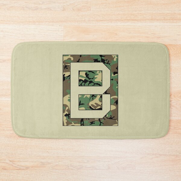 Item preview, Letter "B" Military Camo Stencil font designed and sold by 65 MCMLXV.