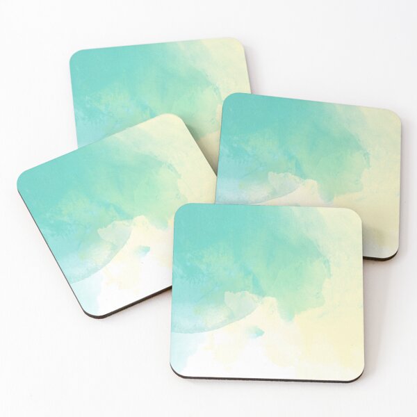 Item preview, Pastel Watercolor Green Yellow designed and sold by Strings  Stan.