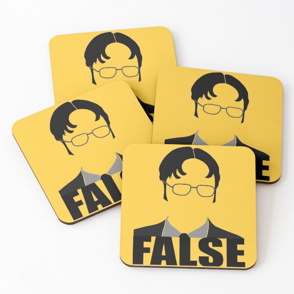 Item preview, FALSE - Dwight Schrute designed and sold by ickiskull.