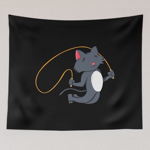 Item preview, Cat jumping rope gift idea designed and sold by Argentini.