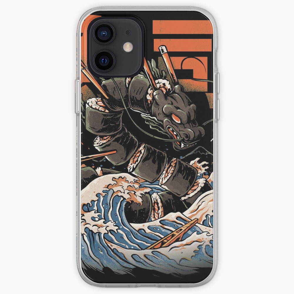 The Black Sushi Dragon iPhone Case & Cover