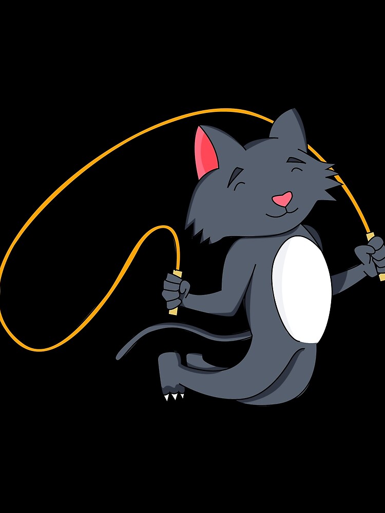 "Cat jumping rope gift idea" Scarf for Sale by Argentini Redbubble