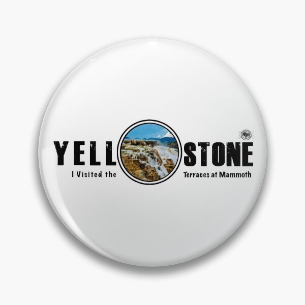 Item preview, I Visited the Terraces at Mammoth, Yellowstone National Park - Mammoth Terraces designed and sold by SmyrnaBuffalo.