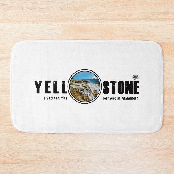 Item preview, I Visited the Terraces at Mammoth, Yellowstone National Park - Mammoth Terraces designed and sold by SmyrnaBuffalo.