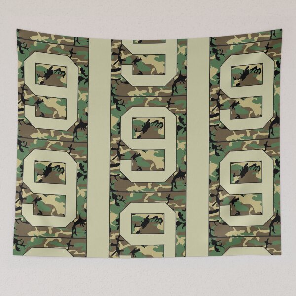 Item preview, Number "9" Military Camo Stencil font designed and sold by 65 MCMLXV.