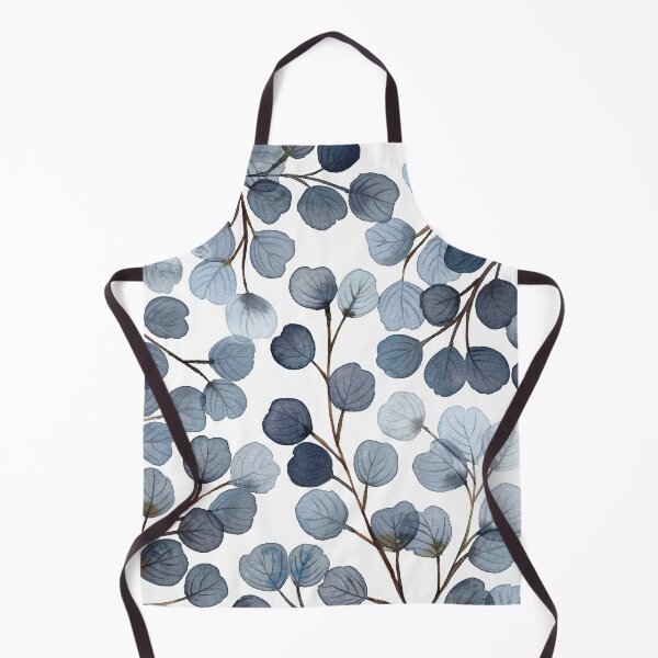 Item preview, Blue Eucalyptus Print designed and sold by lunaisdrawing.