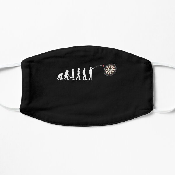 Darts Evolution Design for a Dart Player Flat Mask