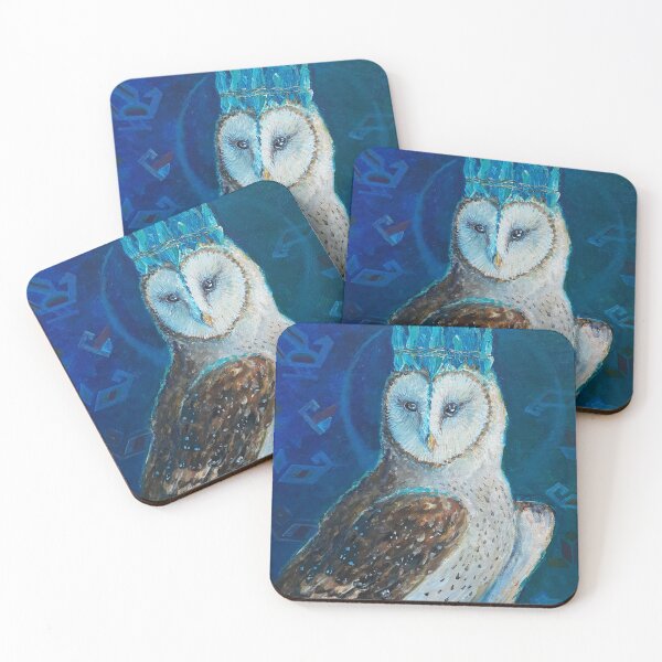 Item preview, Owl King portrait designed and sold by Redilion.