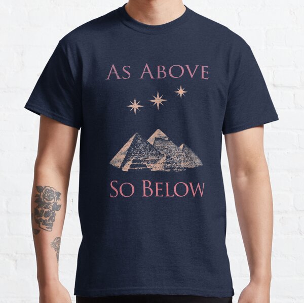 Item preview, As Above So Below Giza Pyramids Orion's Belt designed and sold by BennyBearProof.