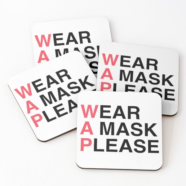 Item preview, WAP: Wear A Mask Please designed and sold by ec0naway.