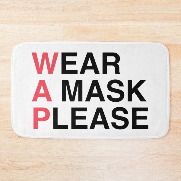 Item preview, WAP: Wear A Mask Please designed and sold by ec0naway.