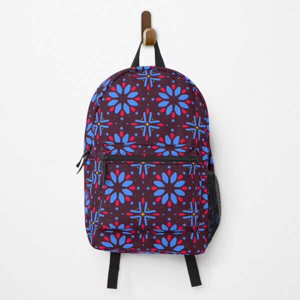 Item preview, Blue Flower Check designed and sold by Mia Harper Design.