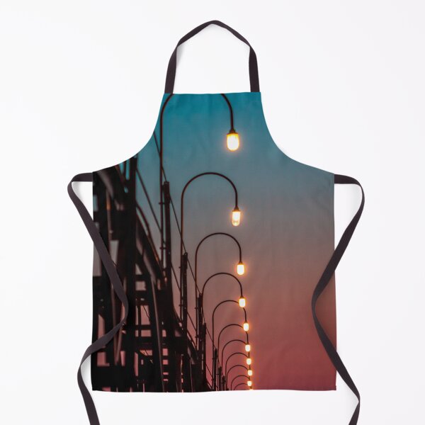 Item preview, Guiding light along a pier during Blue Hour designed and sold by Michael Deemer.