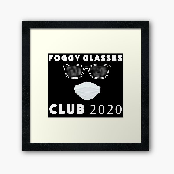 Item preview, Welcome to the Foggy Glasses Club 2020 designed and sold by AllLeftSides42.