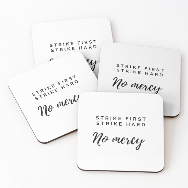 Item preview, strike hard strike first no mercy cobra kai 7 designed and sold by LannisterOnMars.