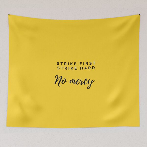 Item preview, strike hard strike first no mercy cobra kai 7 designed and sold by LannisterOnMars.