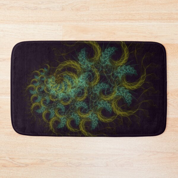 Artikelvorschau, Gold & Azure Fractal Spiral entworfen und verkauft von j-maffe.