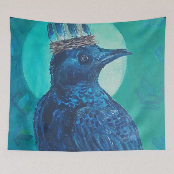 Item preview, Crow King portrait designed and sold by Redilion.
