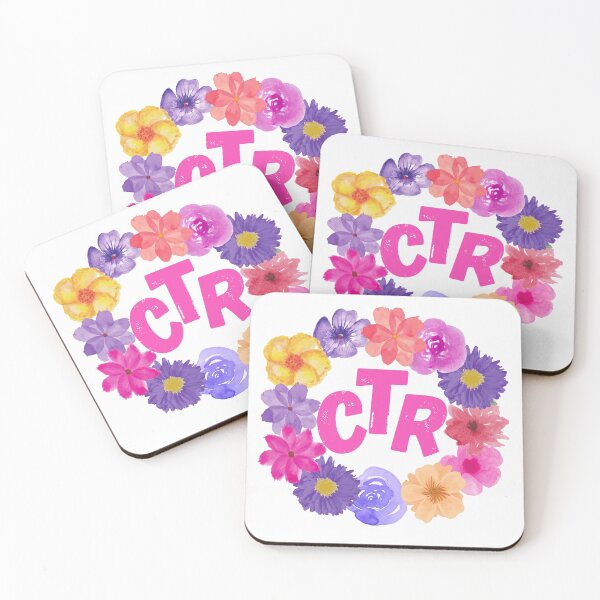 Item preview, CTR - watercolor flowers designed and sold by Restored Gospel Boutique .