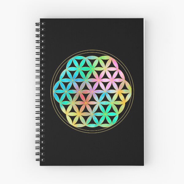 Item preview, Rainbow Flower of Life, Sacred Geometry, High Vibration designed and sold by Bonnie Shaw.