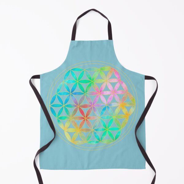 Item preview, Rainbow Flower of Life, Sacred Geometry, High Vibration designed and sold by Bonnie Shaw.