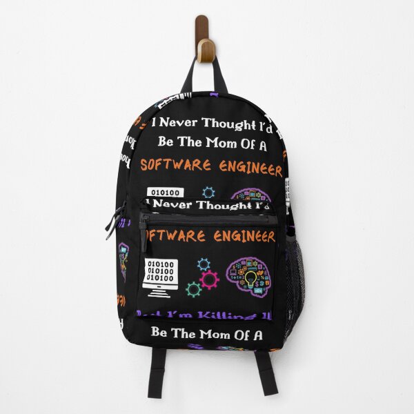 Item preview, Mom Of A Software Engineer-White Text designed and sold by Trendi61.