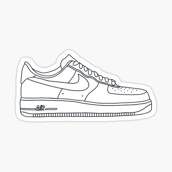 nike air force 1 sticker pack