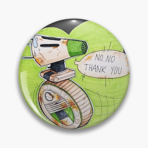 Item preview, Droide D-0 "No, gracias" designed and sold by VonaMay.