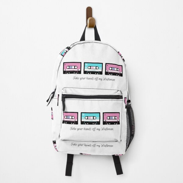 Item preview, take your hands off my walkman pink and blue designed and sold by LannisterOnMars.