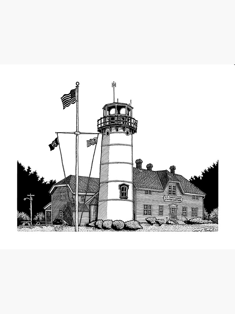 "Chatham, MA Lighthouse" Sticker for Sale by cplunkett Redbubble