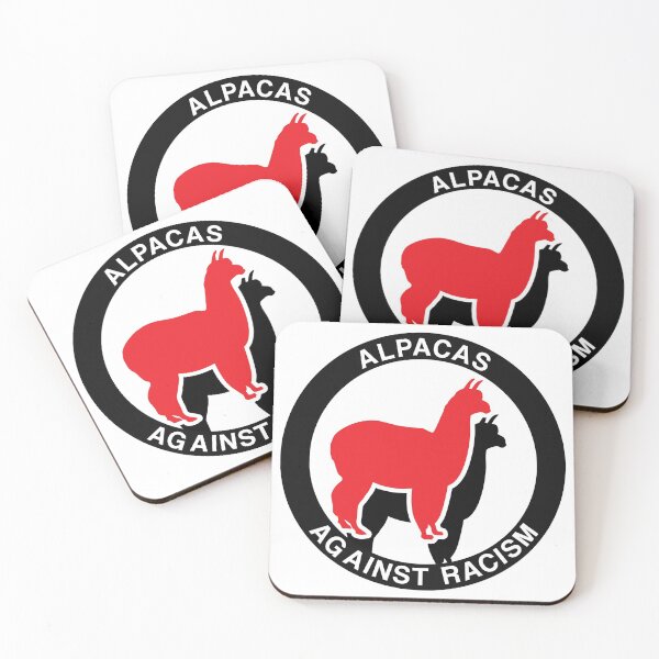 Item preview, Antifa Logo Humor - Alpacas Against Racism designed and sold by fabianb.