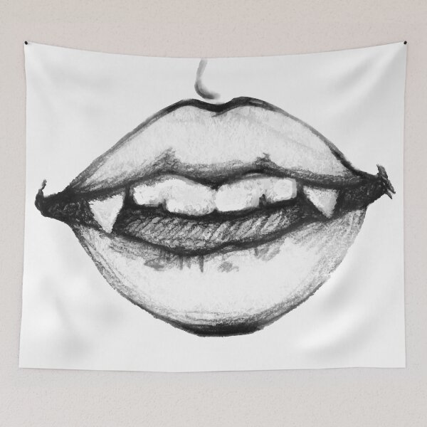 Item preview, Vampire Teeth Halloween designed and sold by JJLosh.