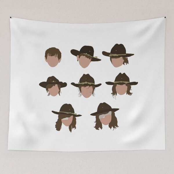 Item preview, Evolution of Carl Grimes designed and sold by sophiajohannah.
