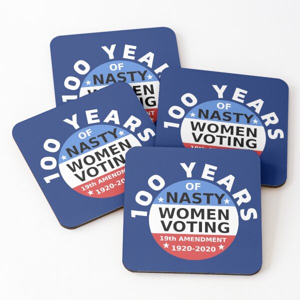 Item preview, 100 Years Of Nasty Women Voting Rights 19th Amendment designed and sold by StudioTina.