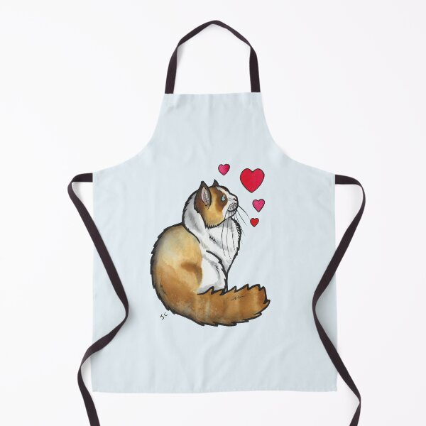 Item preview, Ragdoll cat love designed and sold by animalartbyjess.
