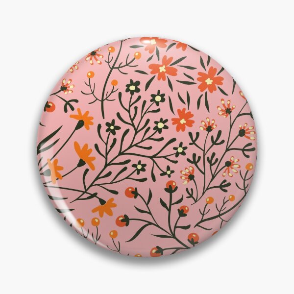 Item preview, Cute pink floral  designed and sold by AllPrintsAndArt.