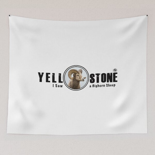 Item preview, I Saw a Bighorn Sheep, Yellowstone National Park - bighorn sheep designed and sold by SmyrnaBuffalo.
