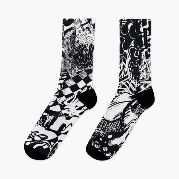 Item preview, Black and White Graffiti designed and sold by Lisa Johnson.