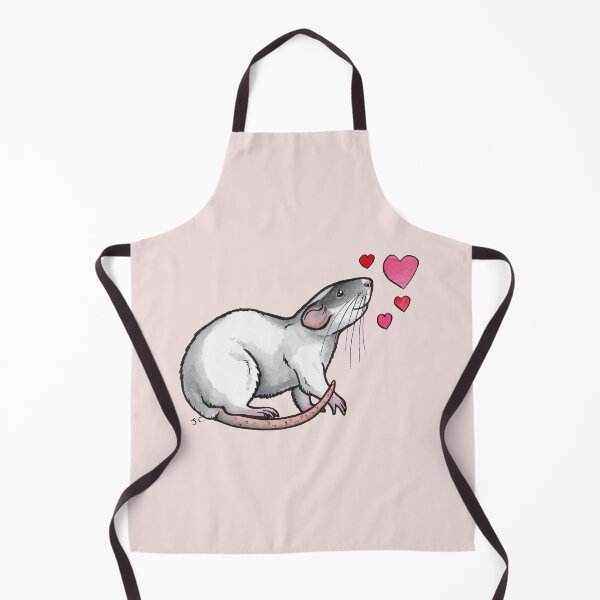 Item preview, Dumbo pet rat love designed and sold by animalartbyjess.