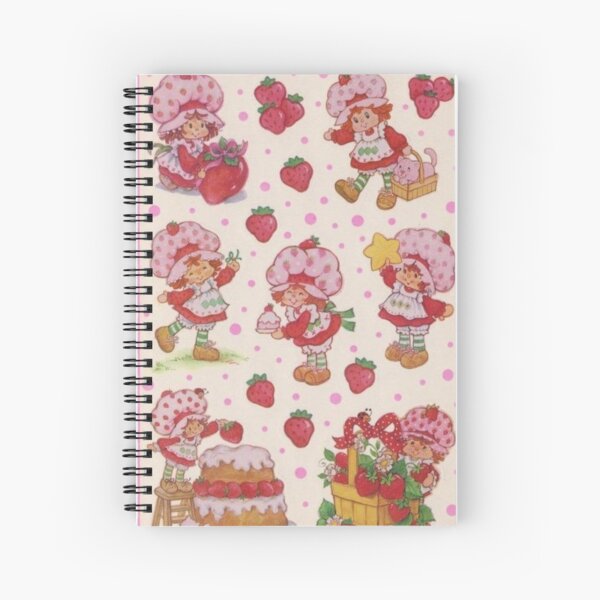 vintage strawberry shortcake Spiral Notebook