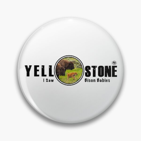 Item preview, I Saw Bison Babies, Yellowstone National Park - bison babies designed and sold by SmyrnaBuffalo.